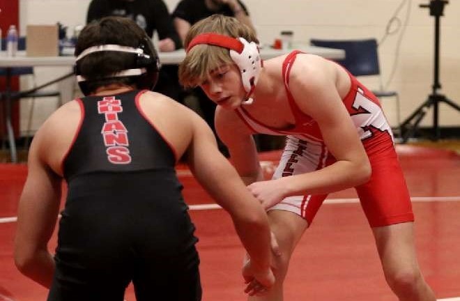 student wrestling opponent 