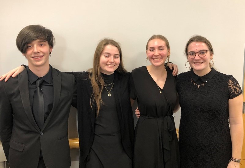 NV Students at Area All-State Chorus Performance